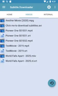 Subtitle Downloader android App screenshot 15